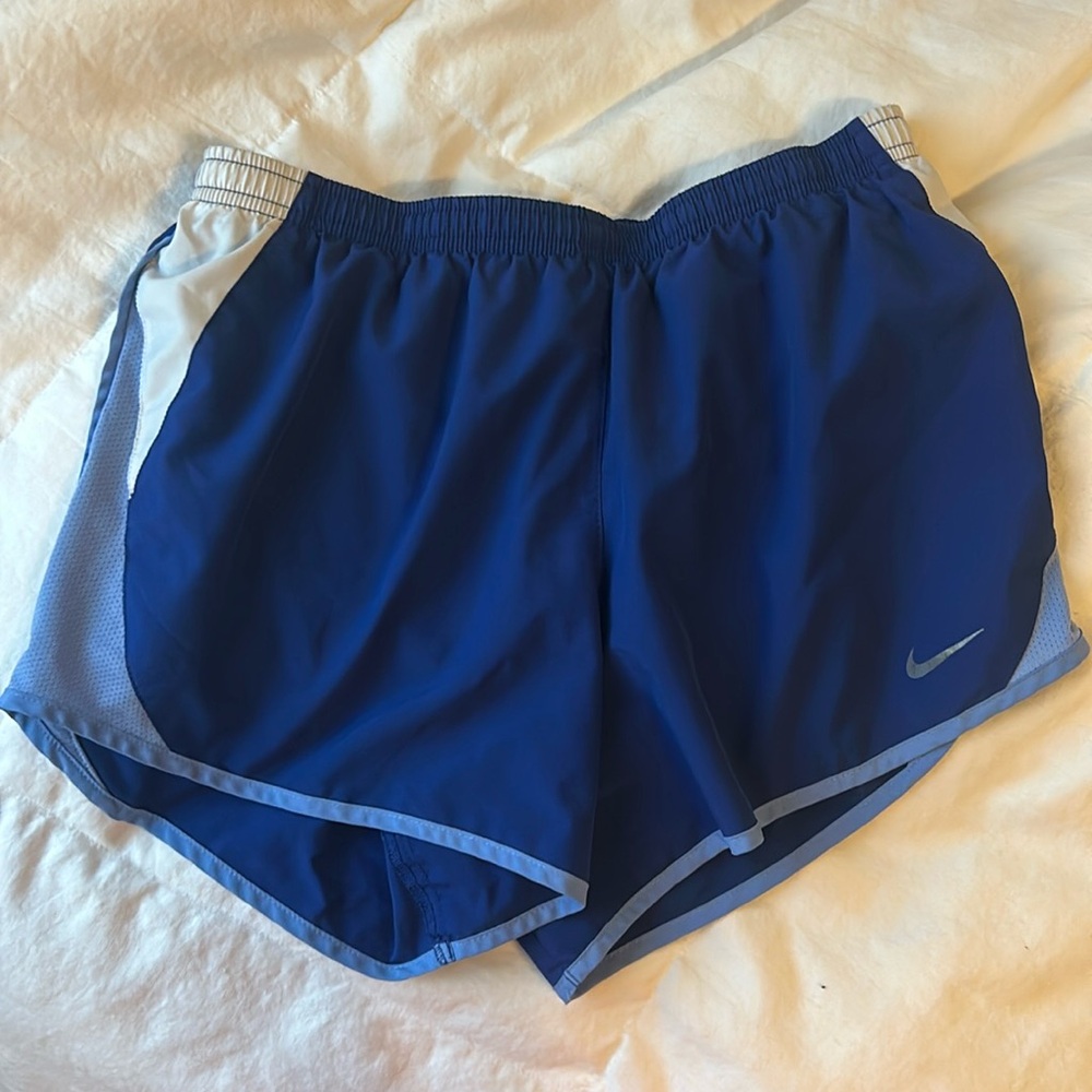 Nike running shorts — blue